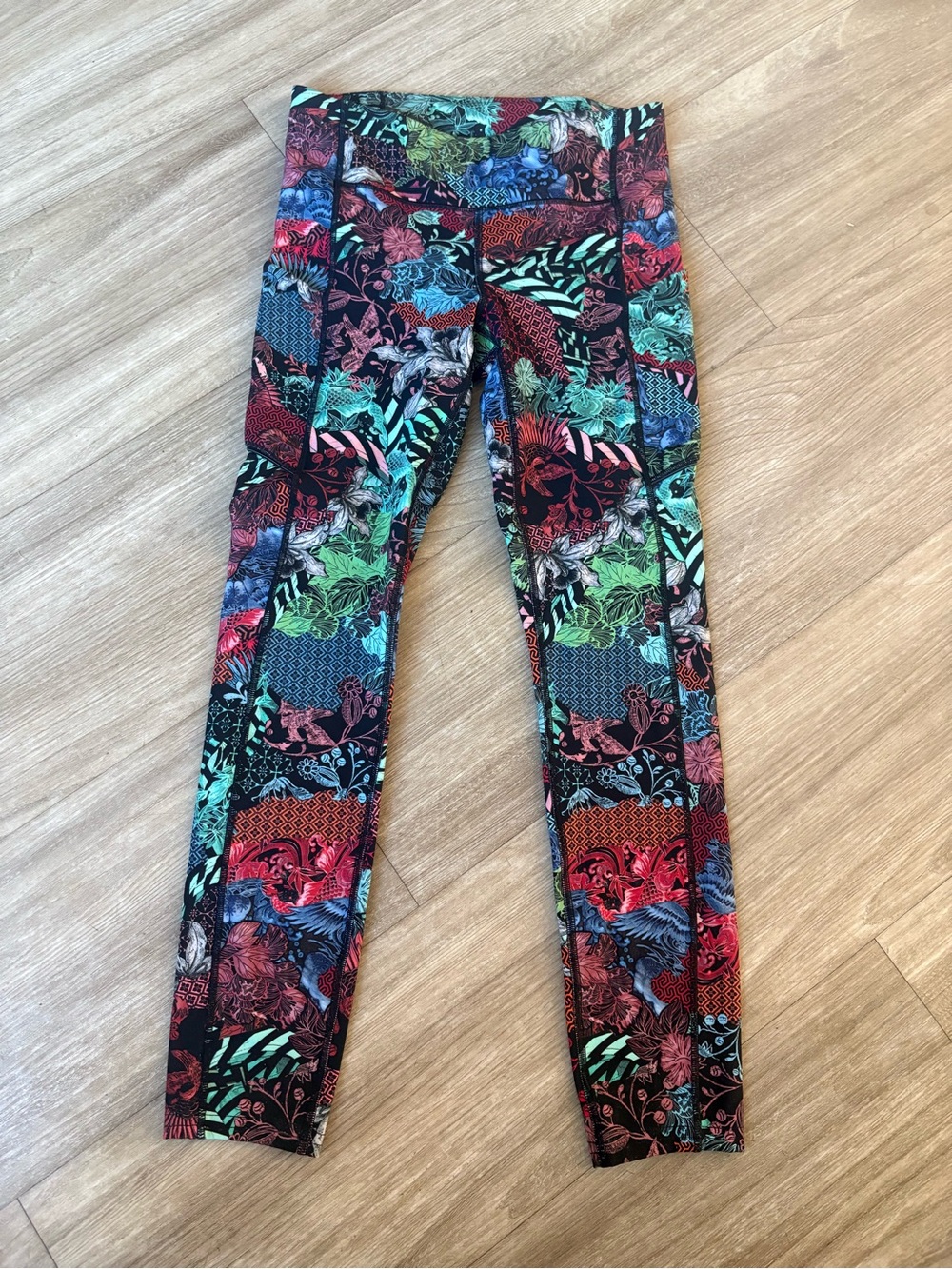 Lululemon speed up tight full on luxtreme zen clash athletic leggings 4
